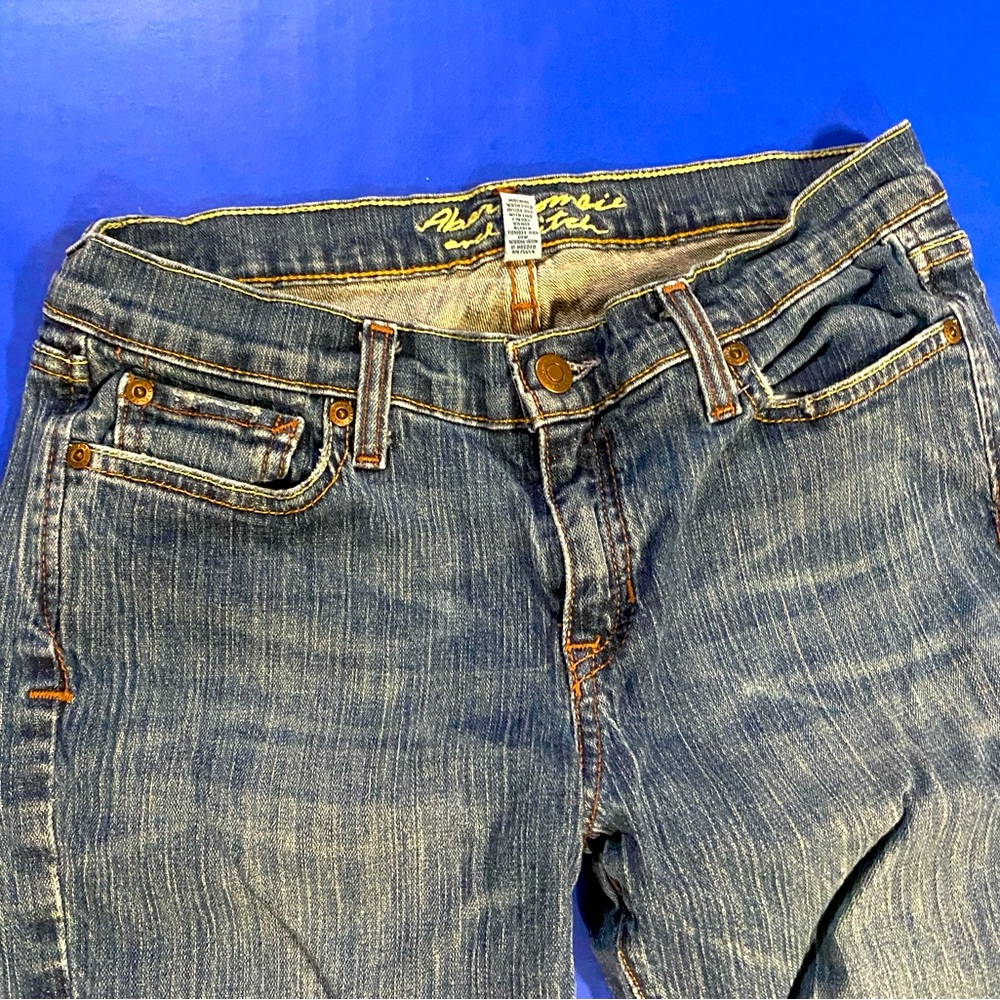 Abercrombie & Fitch Stretch Madison Y2K VTG Blue Jeans Size 6R